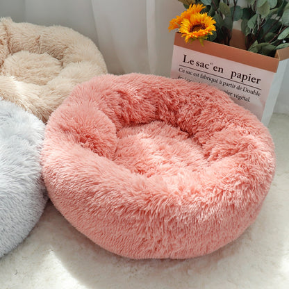 Dog Calming Donut Bed