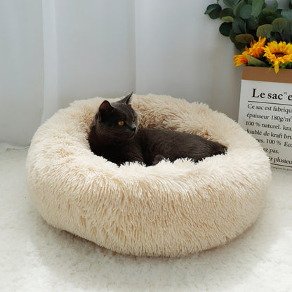 Dog Calming Donut Bed