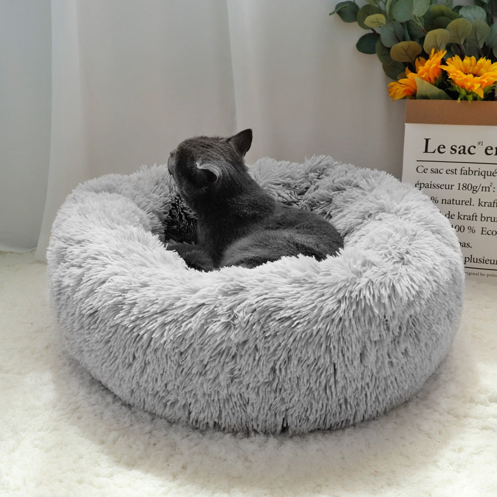 Dog Calming Donut Bed