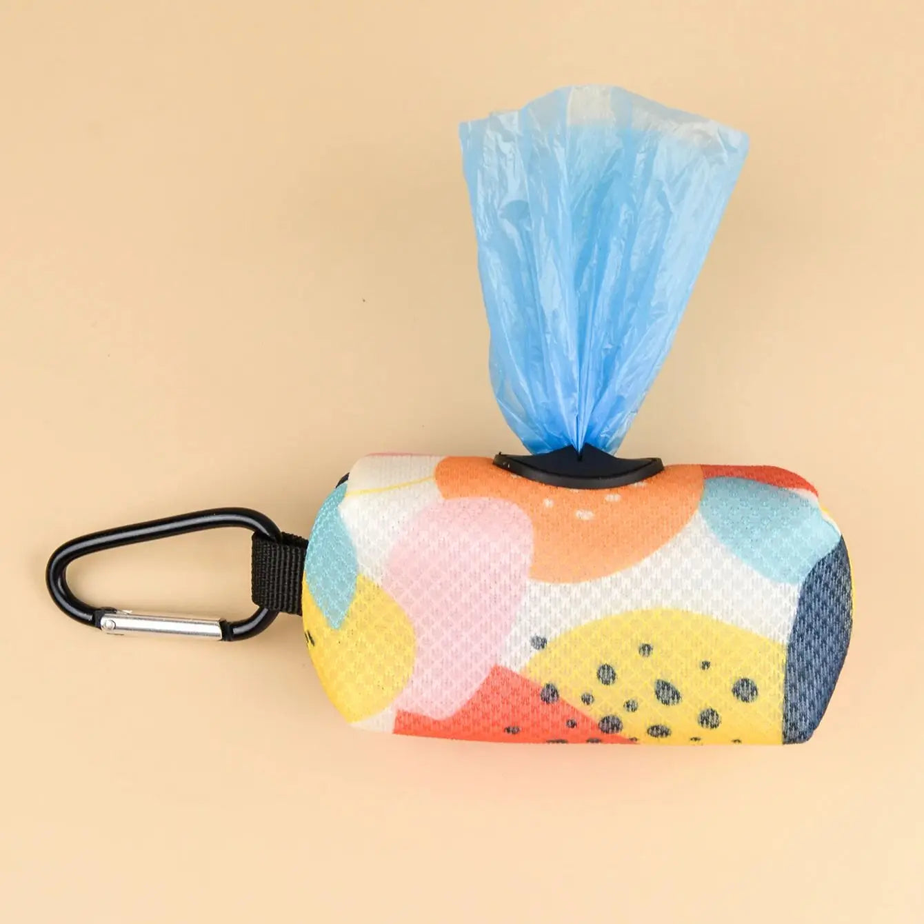 Abstract Designer Print Cute Design Pet Poop Bag Holder Dispenser