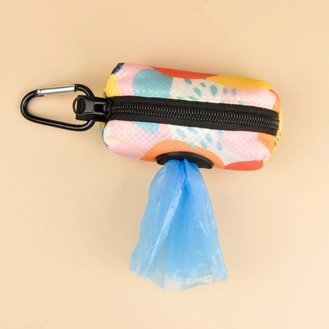 Abstract Designer Print Cute Design Pet Poop Bag Holder Dispenser