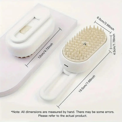 Pet Cleaning Spray Comb, Pet Undercoat Hair Removal Slicker Brush For