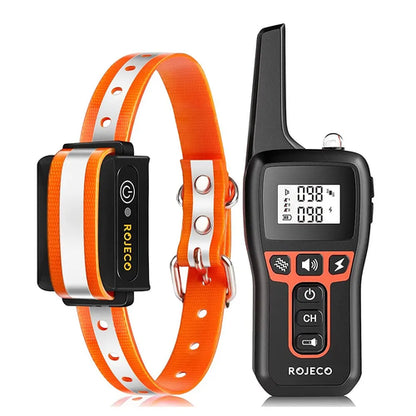 ROJECO 1000m Electric Dog Training Collar Remote Control Training