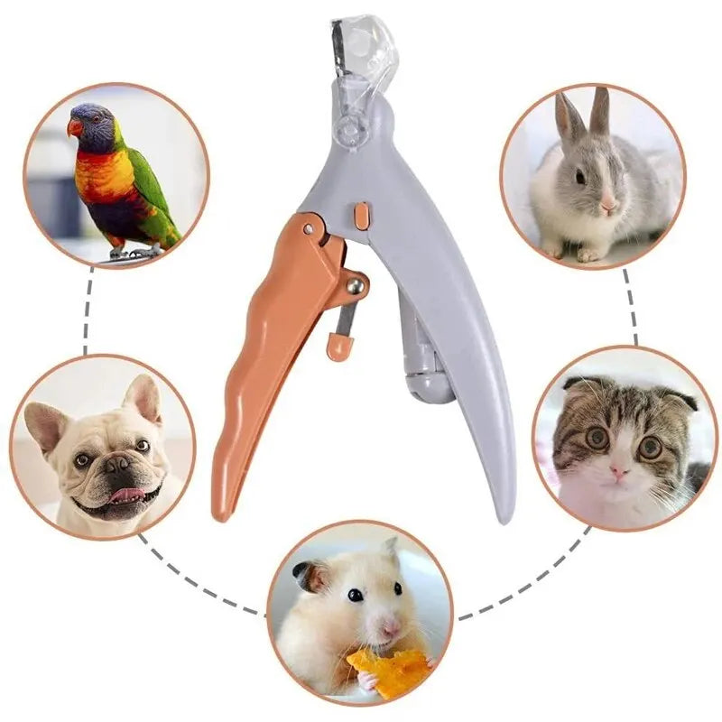 Pet Nail Clipper with LED Light Dog Cat Special Nail Clipper