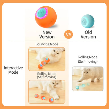 Smart Pet Toys Cat Bouncing Ball Automatic Rolling Ball